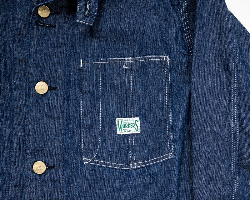 WORKERS ワーカーズ 	HERCULES Coverall, 8oz Indigo Denim