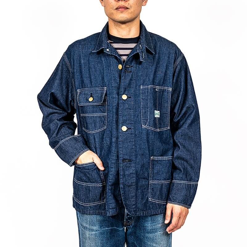 WORKERS ワーカーズ 	HERCULES Coverall, 8oz Indigo Denim