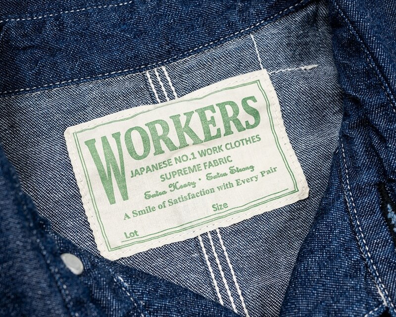 WORKERS ワーカーズ 	HERCULES Coverall, 8oz Indigo Denim