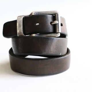 Aging sample Vintage Works Leather Belt FLANNEL