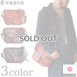 vasco ヴァスコ LEATHER POSTMAN SHOULDER BAG SMALL レザーポストマン