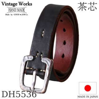 Vintage Works ヴィンテージワークス Leather belt 7Hole レザー