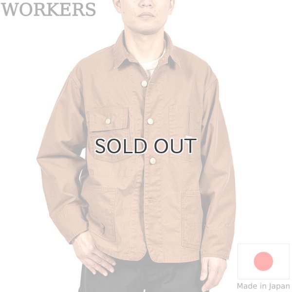 画像1: WORKERS  ワーカーズ  HERCULES Coverall, Light Duck Brown  (1)